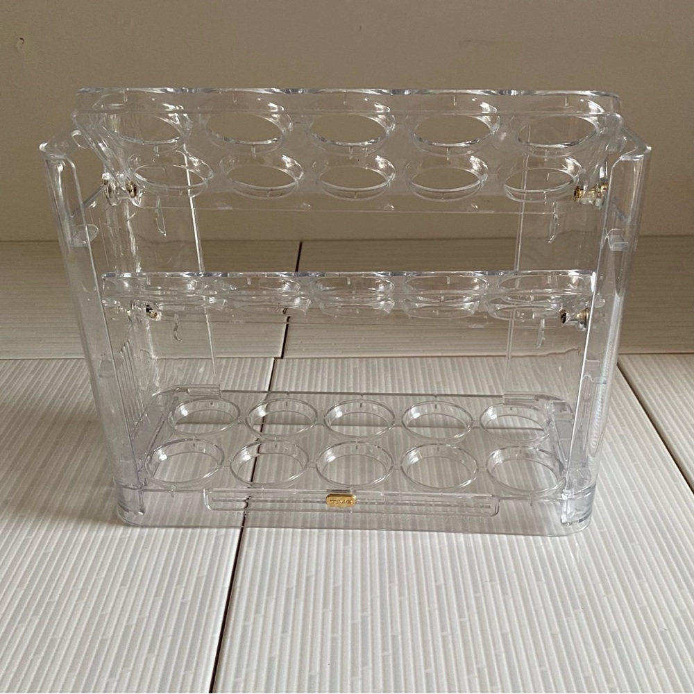 Egg Space Saver Storage Organizer 3 Three Tier Fridge NEW Cottagecore - Picture 8 of 16